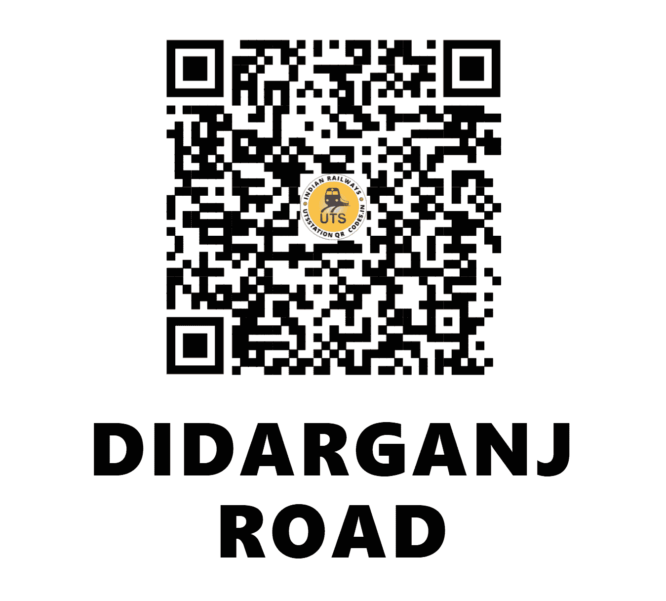 UTS QR Code for DIDARGANJ ROAD - DJD - NE (UTTAR PRADESH)